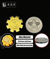 Denny & Gear Metal Coin