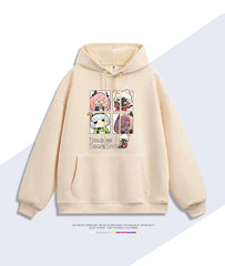 Zenless Zone Zero Chibi Cunning Hares Character Hooded Sweatshirt