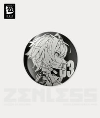 Silver Soldier Anby Mirror Badge