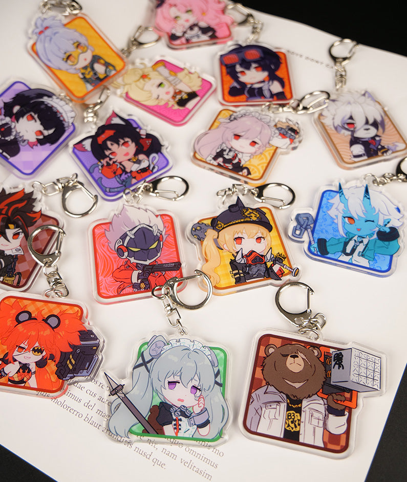 Zenless Zone Zero Character Acrylic Keychain