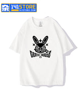Cunning Hares AKA Gentle House Theme T-shirts —— White