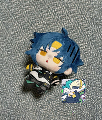 Zenless Zone Zero Asaba Harumasa Plush Doll Keychain