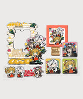 ZZZ Ye Shunguang Yixuan Ju Fufu Trading Card Stand & Badges