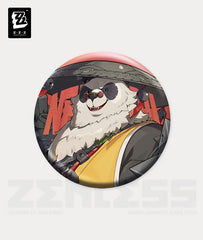 Pan Yinhu Tinplate Badge