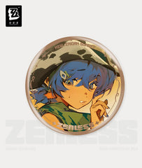 Zenless Zone Zero New Eridan Sunset Tinplate Badge - Belle