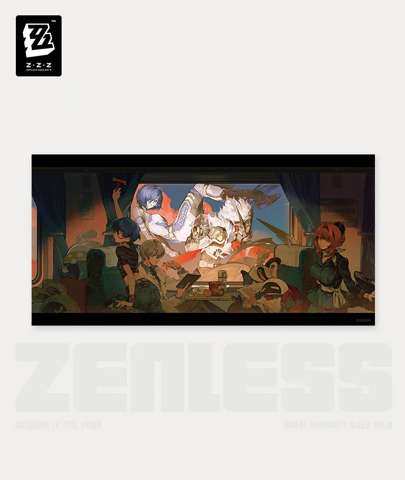 Zenless Zone Zero Promeia New Eridan Sunset Poster
