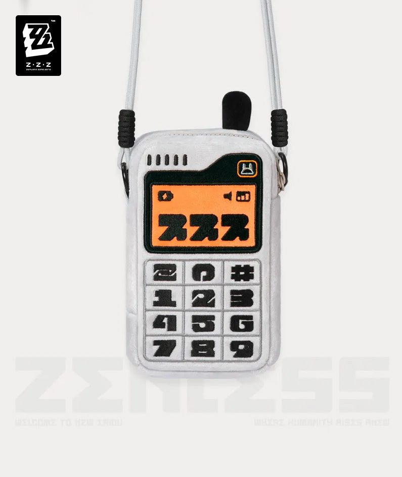 ZZZ Urban Kit Series Plush Crossbody Bag