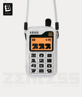 ZZZ Urban Kit Series Plush Crossbody Bag