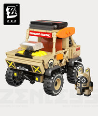 Wasteland Knight Bangboo Toy Car Building Blocks