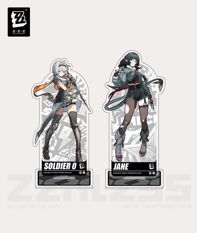 Jane Doe & Soldier O Anby Acrylic Stand