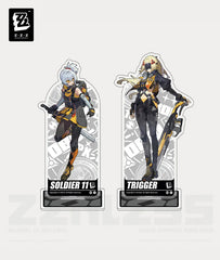 ZZZ Obol Squad Soldier 11 & Trigger Acrylic Stand