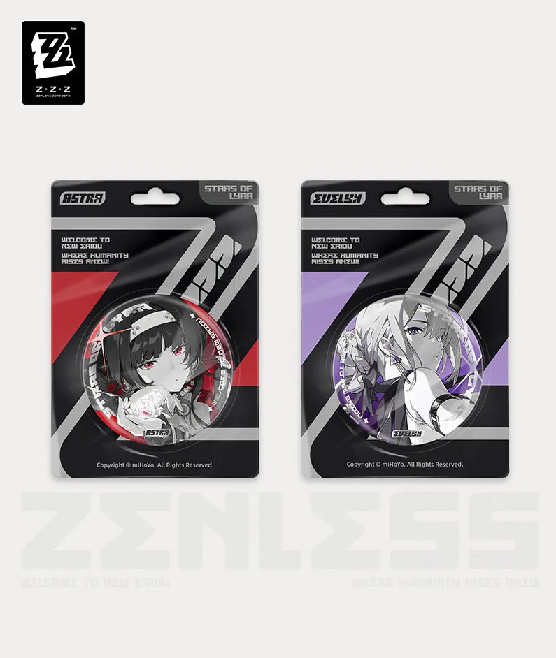 ZZZ Astra Yao & Evelyn Mindscape Cinema Badge