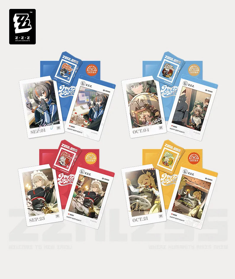 Zenless Zone Zero Character Birthday Commemorative Set