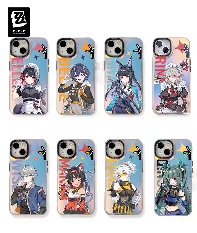 Zenless Zone Zero Characters Laser Phone Case