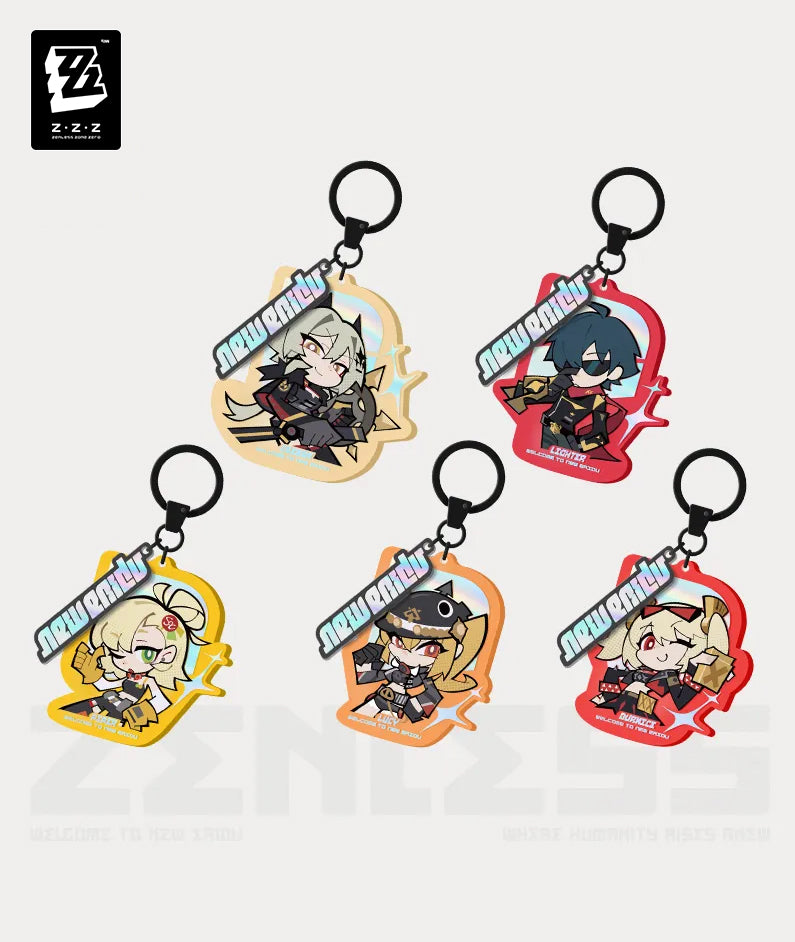 ZZZ Sons of Calydon Chibi Keychain