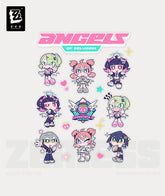 Zenless Zone Zero Angels of Delusion Pink Sugar Rush Series Chibi Stickers