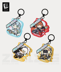 ZZZ Ridu Obol Squad Character Chibi Acrylic Keychains