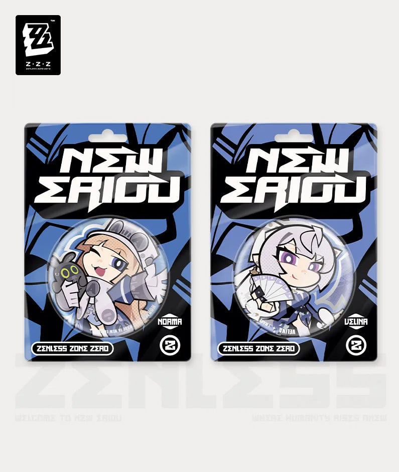 Zenless Zone Zero Ridu Series External Strategy Department Chibi Badge