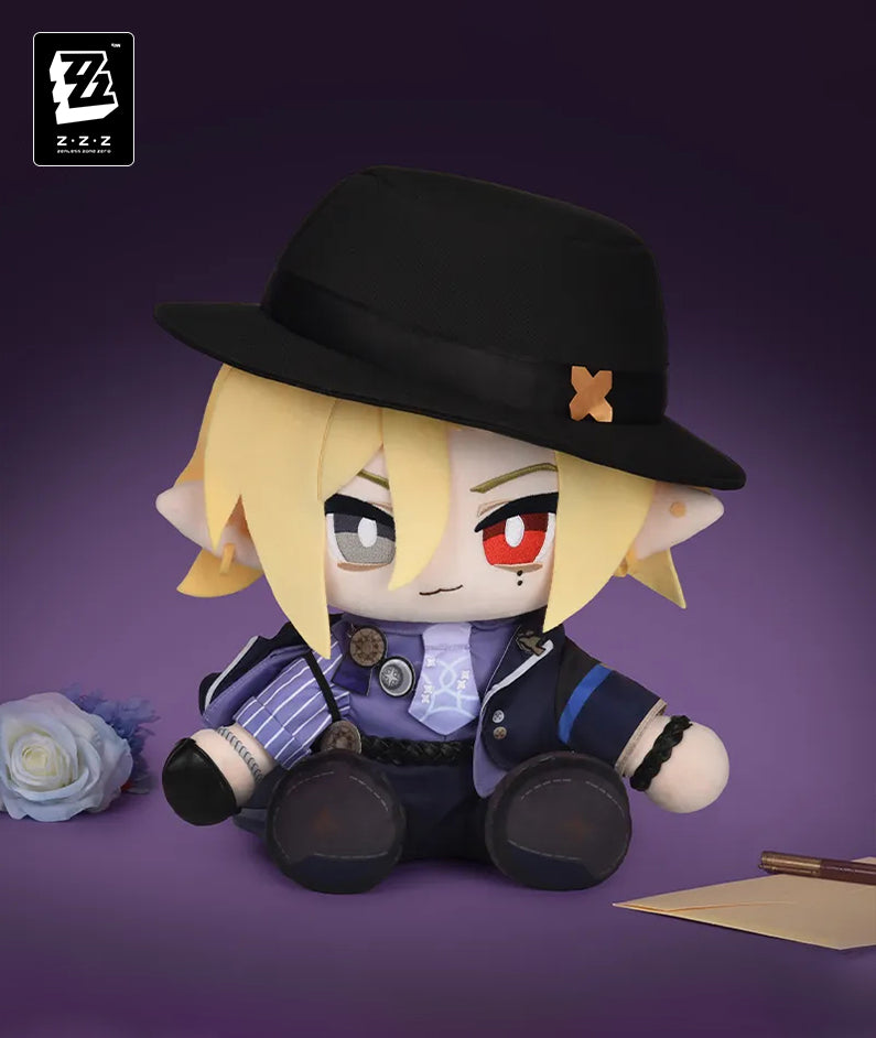 Zenless Zone Zero Hugo 35cm Sitting Plush Doll