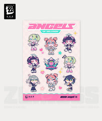 Zenless Zone Zero Angels of Delusion Pink Sugar Rush Series Chibi Stickers