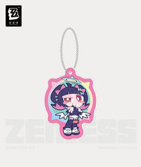 Zenless Zone Zero Angels of Delusion Pink Sugar Rush Series Chibi Keychain - Nangong Yu