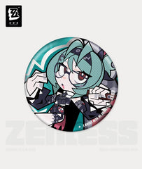 Zenless Zone Zero Ridu Series Flint Workshop Chibi Badge - Roxy