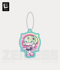 Zenless Zone Zero Angels of Delusion Pink Sugar Rush Series Chibi Keychain - Sunna