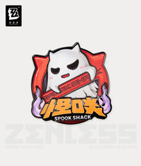 Spook Shack Metal Badge