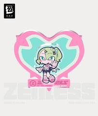 Zenless Zone Zero Angels of Delusion Pink Sugar Rush Series Chibi Acrylic Fridge Magnet - Sunna