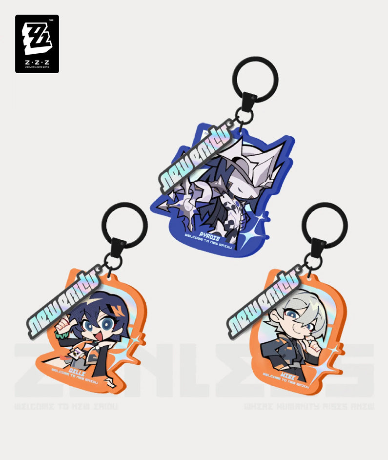 Zenless Zone Zero Ridu Series Phaethon & Proxy Chibi Keychain