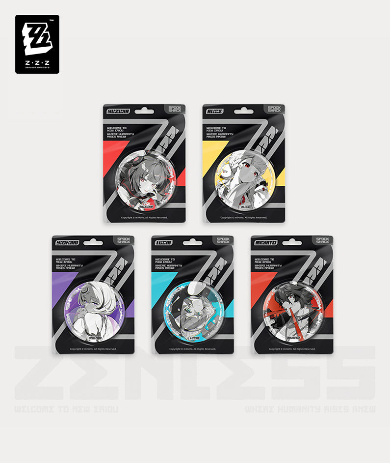 Zenless Zone Zero Spook Shack Cinema Reflective Badge