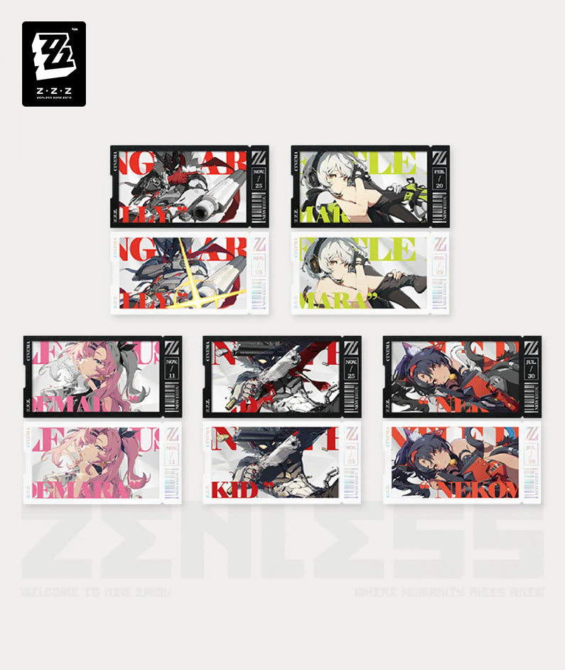 Zenless Zone Zero Cinema Cunning Hares Collectible Card Set
