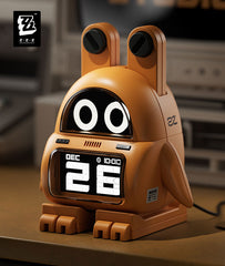 Zenless Zone Zero Bangboo Digital Alarm Clock with Night Light