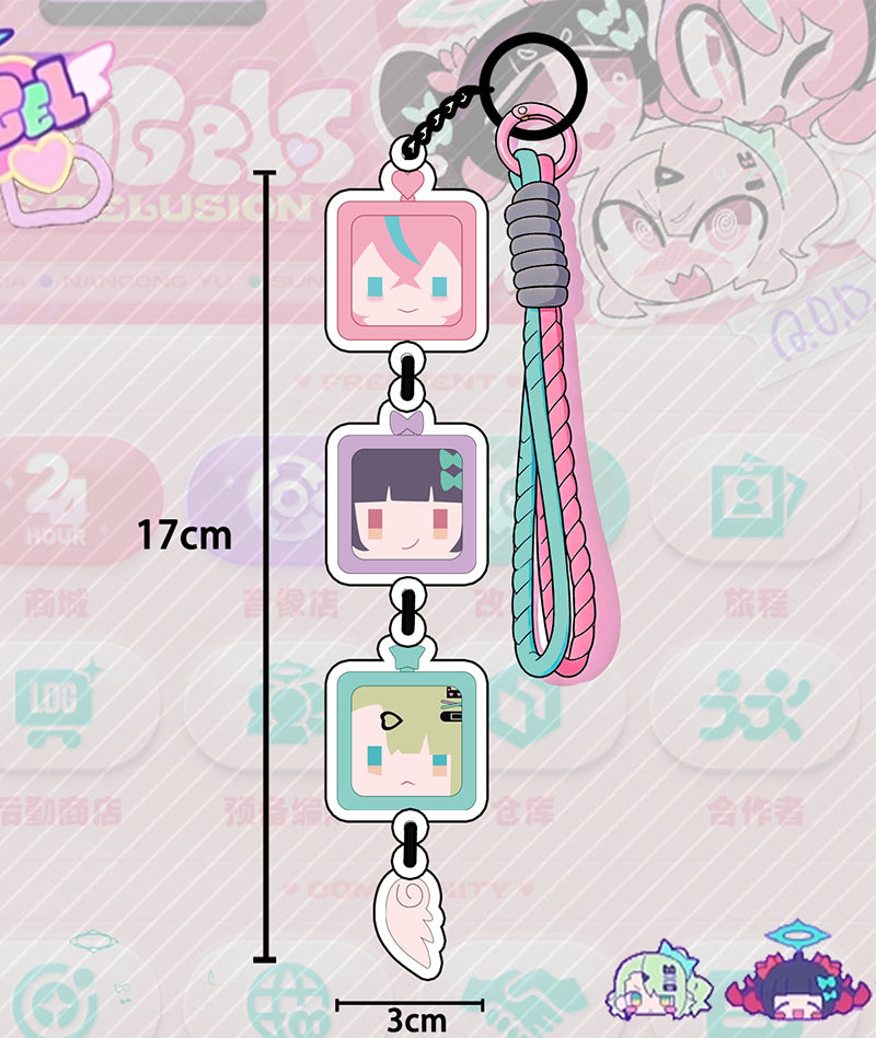 ZZZ Angels of Delusion Keychain