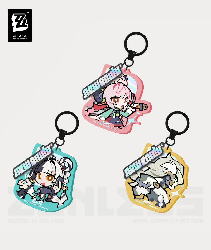 Zenless Zone Zero Ridu Series Krampus Chibi Acrylic Keychain