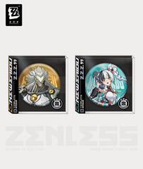 ZZZ Krampus Character Tinplate Badge