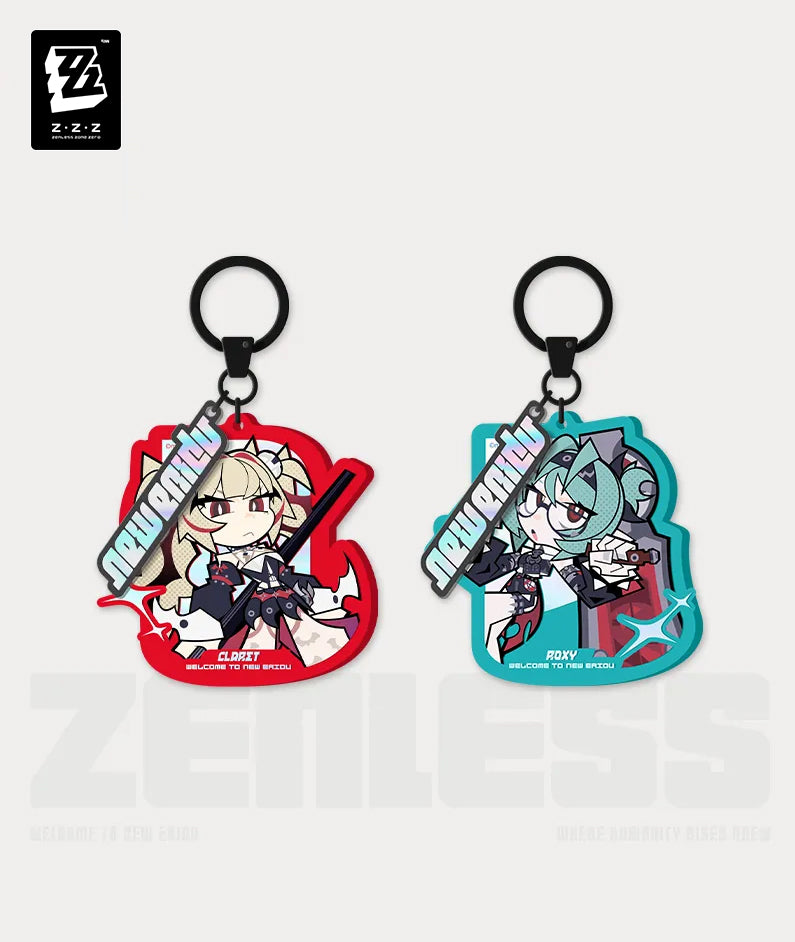 Zenless Zone Zero Ridu Series Flint Workshop Chibi Keychain