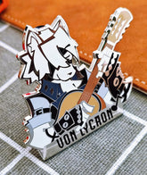 Zenless Zone Zero Harumasa & Lycaon Metal Badge