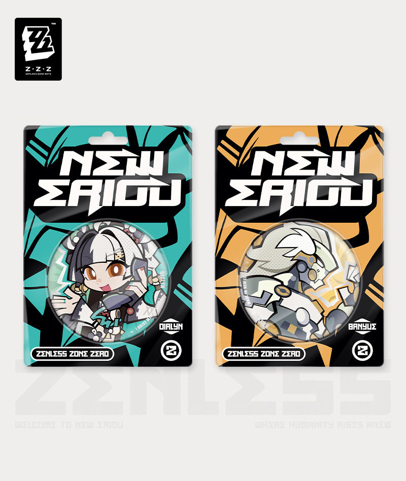 ZZZ Ridu Series Krampus Chibi Tinplate Badge