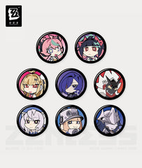 Zenless Zone Zero Excellent Affinity Agent Avatar Mini Badge Blind Box Vol. 7