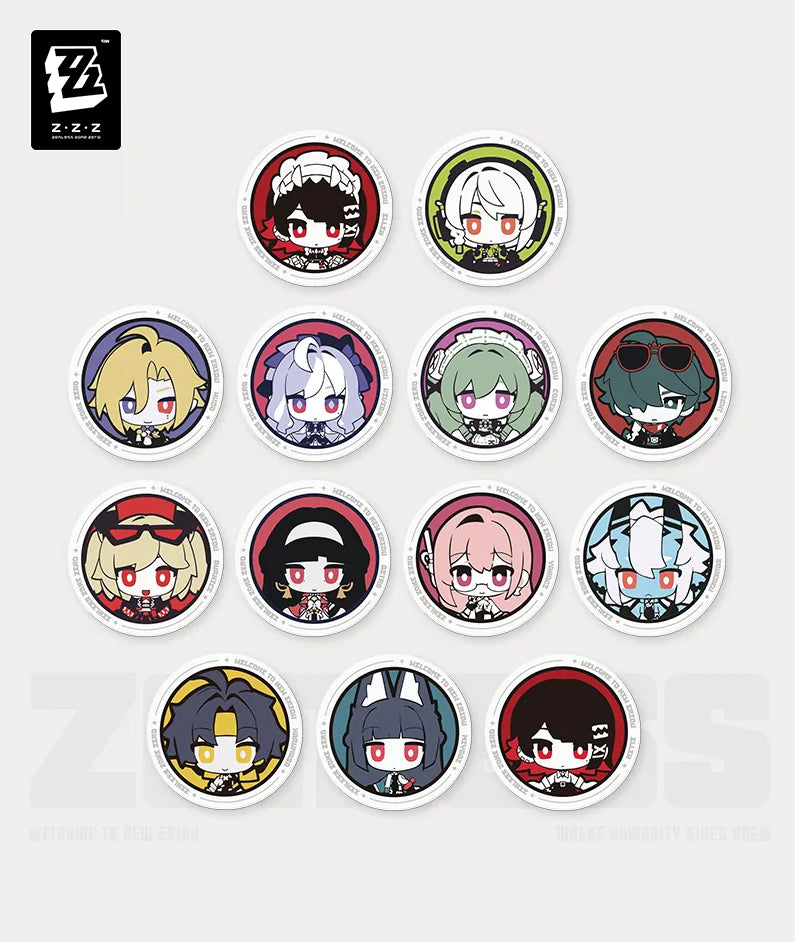 Zenless Zone Zero Tiny Agents Badge Blind Box
