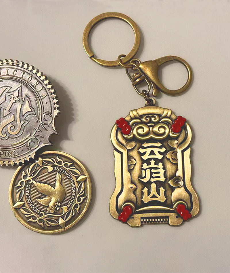 ZZZ Yunkui Summit Metal Keychain