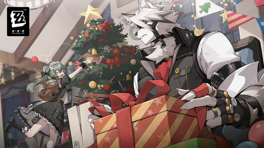 ZZZ Corin & Lycaon Christmas Day Wallpaper