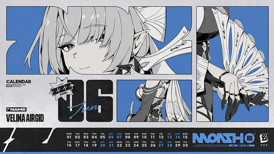 Zenless Zone Zero Velina Calendar Wallpaper