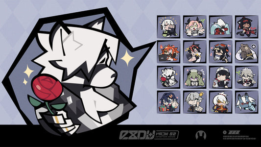 Zenless Zone Zero Sticker Set: Ridu Stroll Pack 2