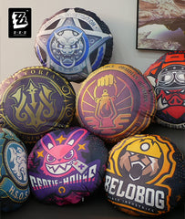 Zenless Zone Zero Faction Round Pillow