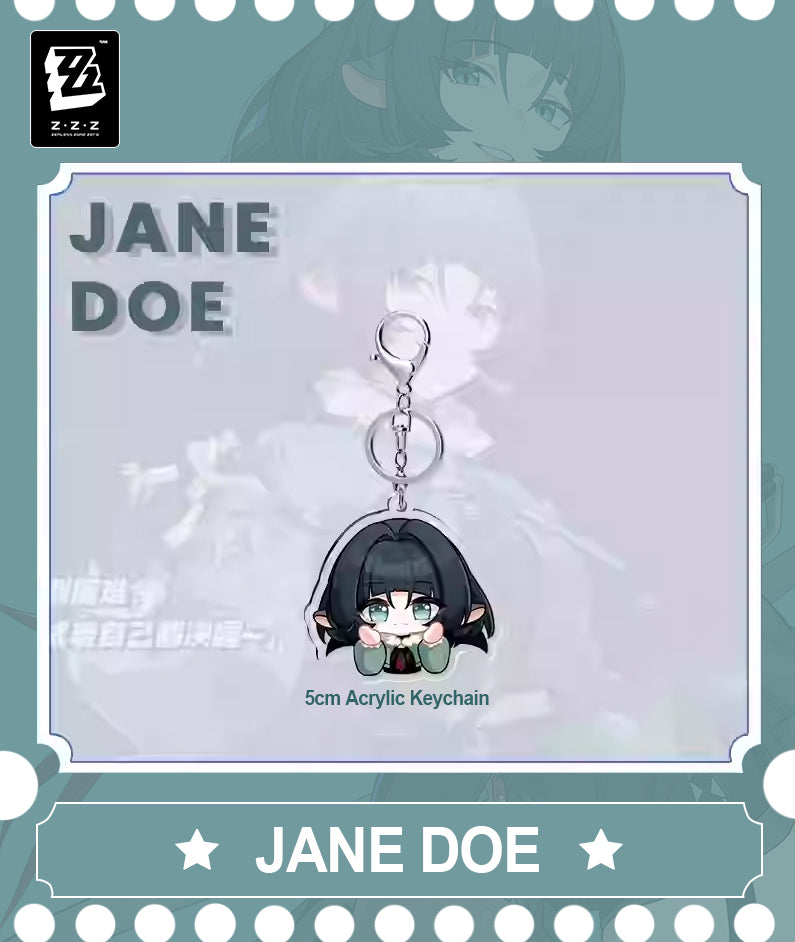 Zenless Zone Zero Jane Doe Keychain