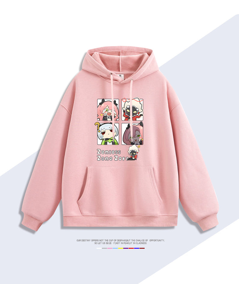 ZZZ Chibi Cunning Hares Character  Sweatshirt