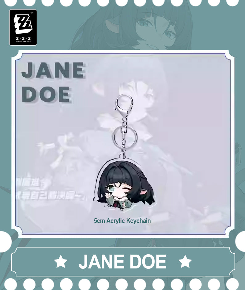 ZZZ Jane Keychain