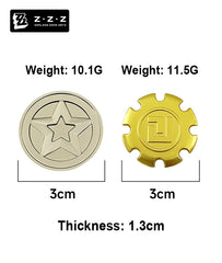  Denny & Gear Metal Coin 